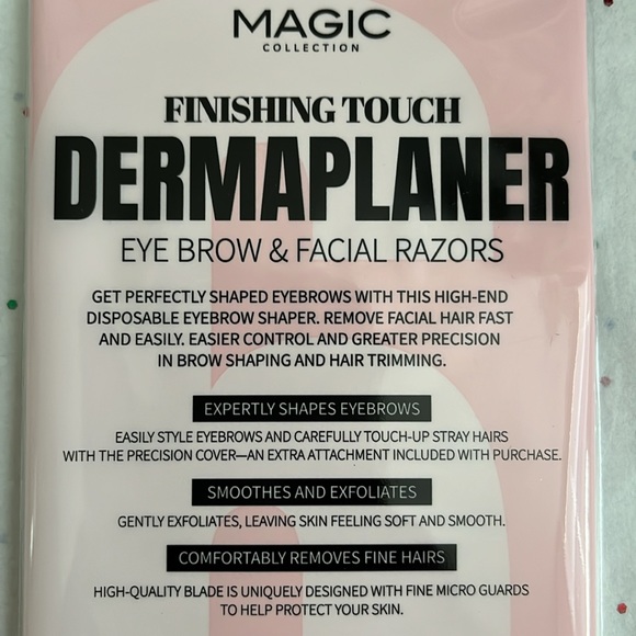 Dermaplaning Tool Set - Facial Hair Removal-Face Razors-Peach Fuzz Eyebrow - Picture 4 of 4